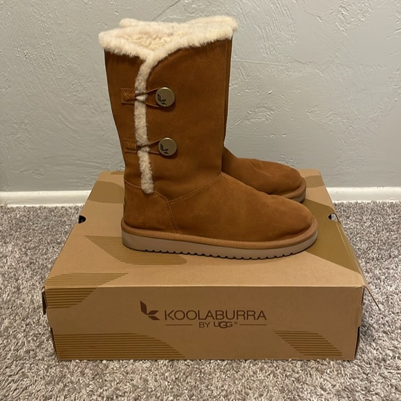 Ugg Koolaburra Boots - Kinslei Tall - Chestnut - Womens 7 (US) - Picture 3 of 8